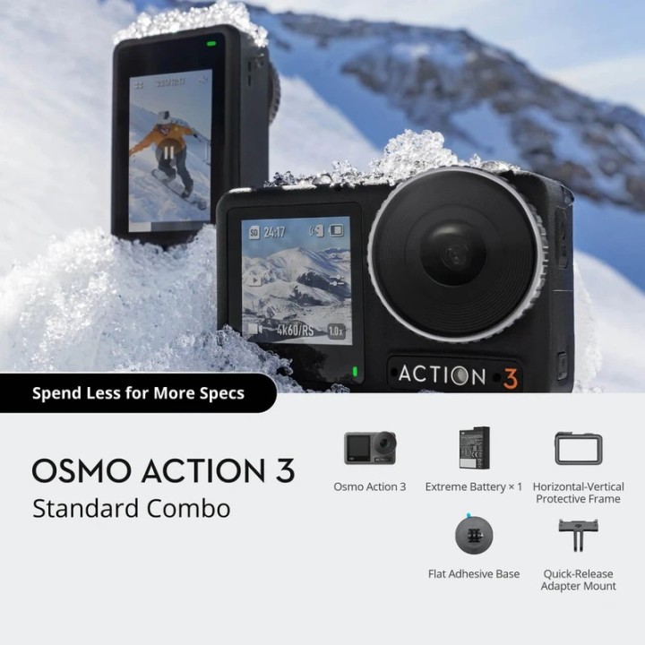 DJI Osmo Action 3 Adventure Combo