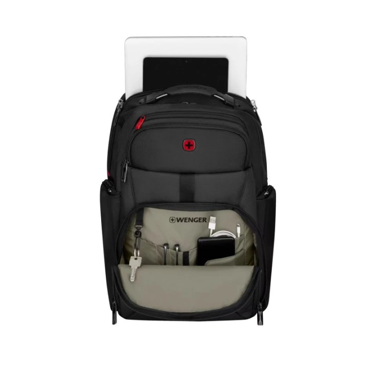 Wenger ruksak za Laptop New Icons, Meteor, Crni (653188)