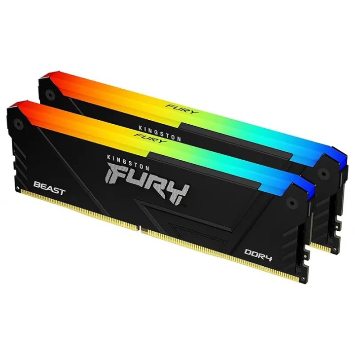 RAM memorija Kingston Fury Beast RGB 32GB (2x16GB) DDR4 3200MHz