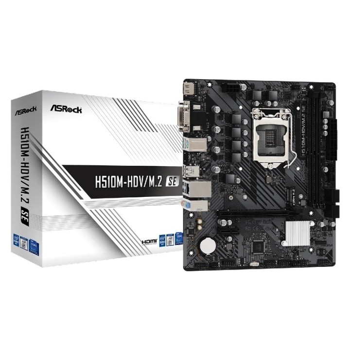 Matična ploča Intel Asrock H510M-HDV/M.2 SE LGA1200
