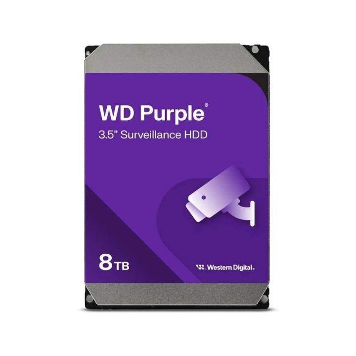 WD ljubičasta 8TB WD85PURZ, 256MB SATA3