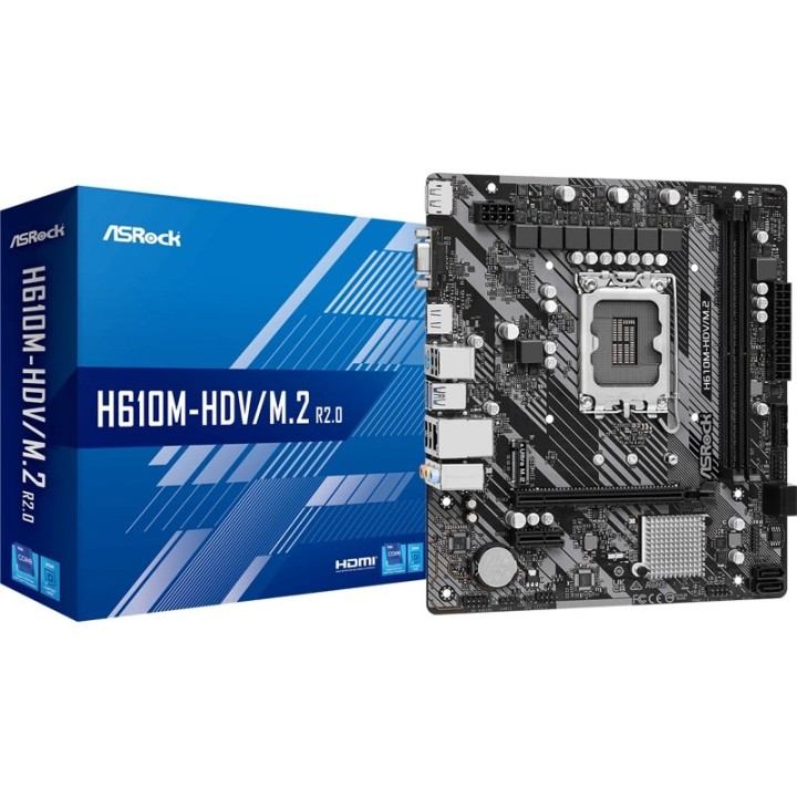 Matična ploča Intel Asrock H610M-HDV, LGA1700