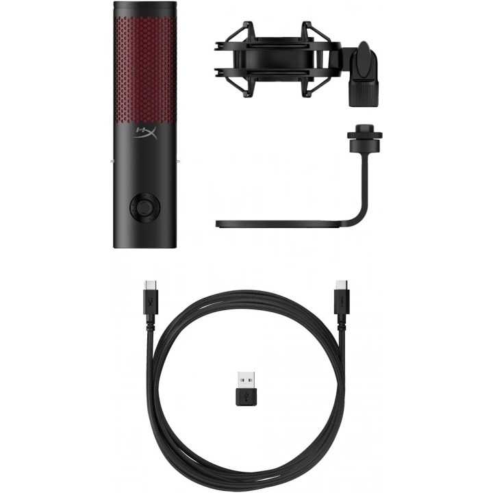 HyperX QuadCast 2 USB gaming mikrofon crni