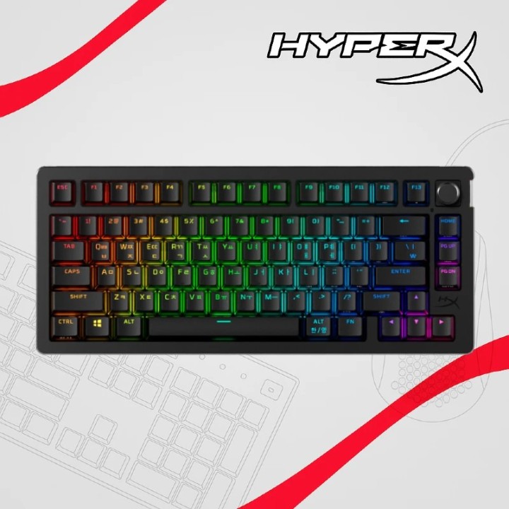 HyperX Alloy Rise 75 Wireless gaming tastatura